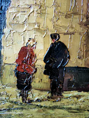 Toon Verplak - Gesprek in basiliek kopen? Bied vanaf 300!