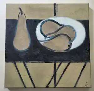 Onbekend - Stilleven. Peren. Modern. vendu pour 40€ !