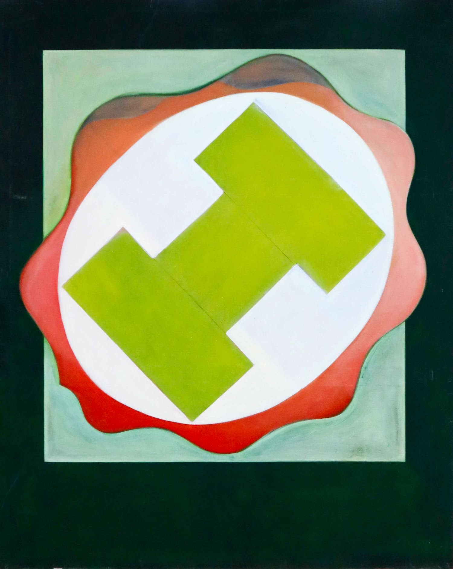 Hans Ensink op Kemna - Acryl op doek, Conny Froboess (Zeer Groot) verkocht voor € 1!