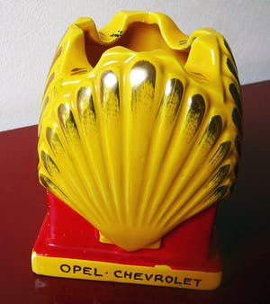 Niet of onleesbaar gesigneerd - Schellevaar Lekkerkerk: asbak jaren '50 -geglazuurd aardewerk- kopen? Bied vanaf 10!