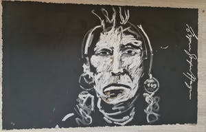 Espen Hagen - Chief - gesigneerde zeefdruk - 99 ex. kopen? Bied vanaf 1!