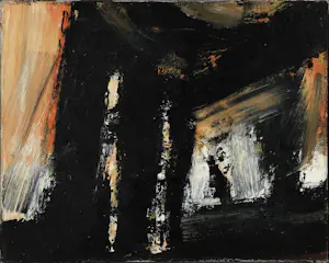 Theo Wolvecamp - Abstracte Compositie - 1964 zeer krachtig kunstwerk kopen? Bied vanaf 3850!