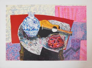 Wendy Chazin - Still-life with Violin and Vase kopen? Bied vanaf 20!