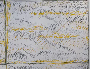 Jan Wolkers - handgesigneerde kleurenzeefdruk | 'Landschap' | 1992 kopen? Bied vanaf 250!