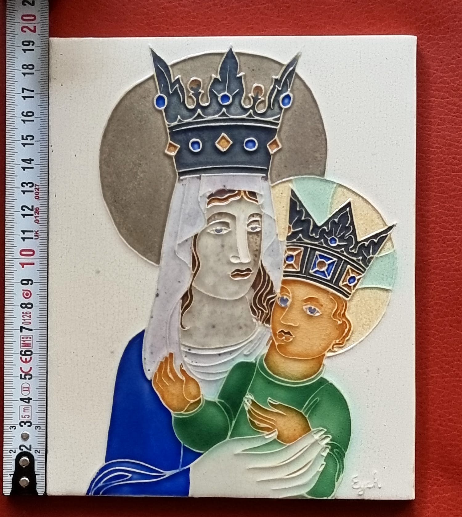 Charles Eyck - Religieus tegeltje kopen? Bied vanaf 1!