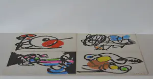 Buy Ernst Vijlbrief - Vier handgekleurde litho’s? Bid from 130!