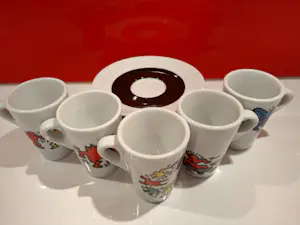 Keith Haring - 5 sets Tognana espresso kopjes kopen? Bied vanaf 75!