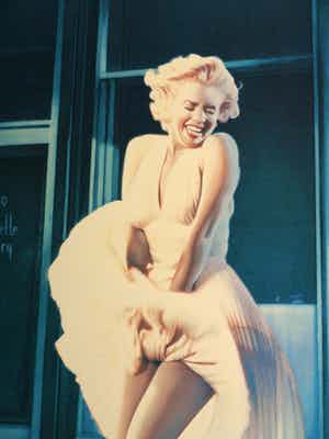 Marilyn Monroe met verlichting , Boulevard of Broken Dreams – Jaren ‘80 verkocht voor € 1!