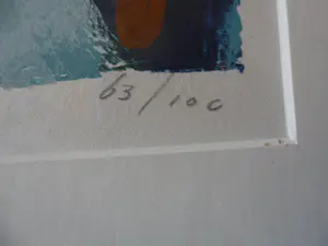 Piet Warffemius - zeefdruk: Telephone call from an island - 1990 kopen? Bied vanaf 40!