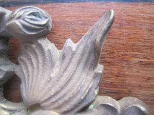 Brons (Onbekend) - Floraal bronzen ornament kopen? Bied vanaf 20!