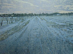 Siemen Dijkstra - WINTERWEG /// HOUTSNEDE VAN SIEMEN DIJKSTRA kopen? Bied vanaf 60!