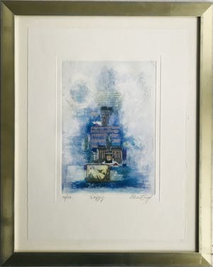 Nissan Engel - Leipzig (fraaie zeefdruk met reliëf) kopen? Bied vanaf 55!