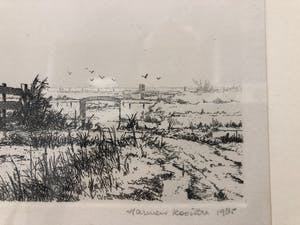 Harmen Kooistra - Landschap met molen kopen? Bied vanaf 20!