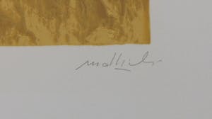 Carlo Mattioli - Zeefdruk/Reliëfdruk, Landschap kopen? Bied vanaf 60!