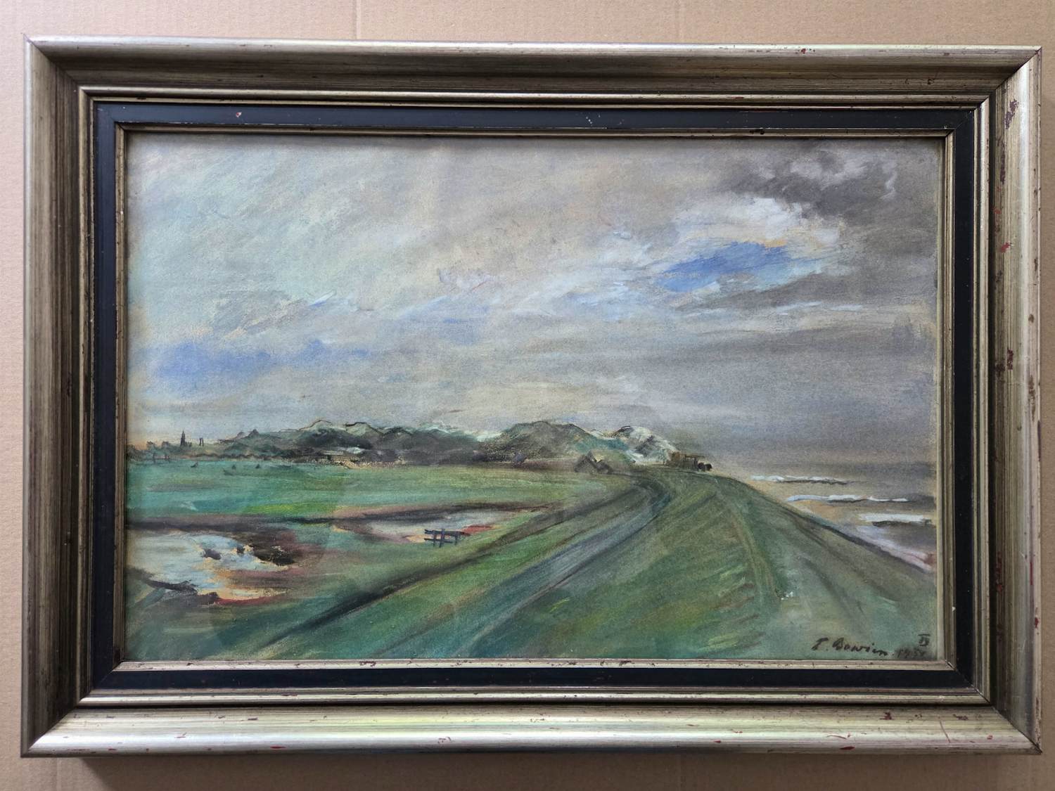 Erwin Johannes Bowien - Duinlandschap. kopen? Bied vanaf 269!