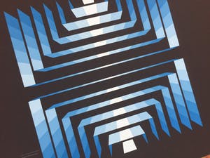 Jean Pierre Yvaral - Rayonette bleu kopen? Bied vanaf 45!