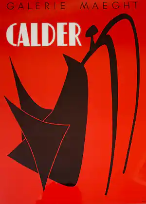 Alexander Calder - Galerie Maeght - CALDER verkauft für € 20!