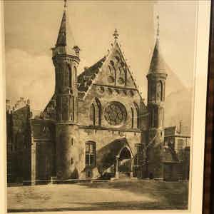 Dirk Harting - Den Haag - Binnenhof Ridderzaal verkocht voor € 105!