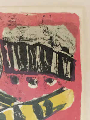 Corneille - "Été Incendiaire" - Zeldzame Antieke Litho uit 1965 kopen? Bied vanaf 599!