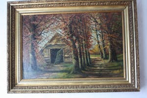 Derk van Vlaardingen - bos landschap kopen? Bied vanaf 120!