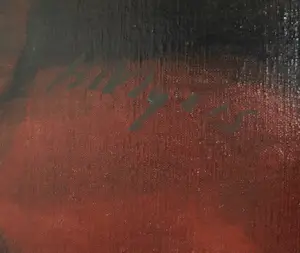 Niet of onleesbaar gesigneerd - Olieverf op doek, Zonder titel - Ingelijst kopen? Bied vanaf 1!