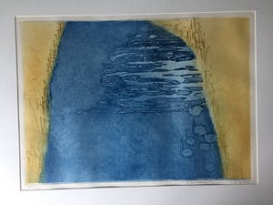 Jan Montyn - Kleurets, Ingelijst. kopen? Bied vanaf 150!