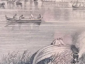 William John Cooke - rotterdam; oude hoofd poort anno 1860 kopen? Bied vanaf 50!