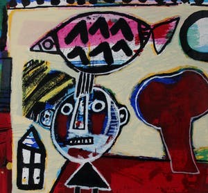 Corneille - zeefdruk - 1995 kopen? Bied vanaf 225!