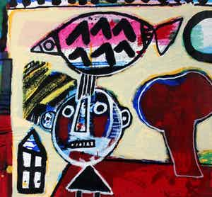 Corneille - zeefdruk - 1995 verkocht voor € 225!