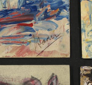 Pieter Haan - Lot van vijf werken, diverse voorstellingen in expressionistische stijl kopen? Bied vanaf 1!