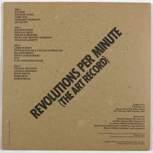 Joseph Beuys - William Burroughs, Todd Siler, e.a. - The Art Record - Revolutions per Minute kopen? Bied vanaf 1!