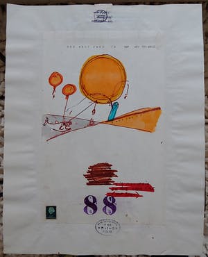 Viktor IV - Logboekblad uit 14de boek 'The Big Fool' kopen? Bied vanaf 10!