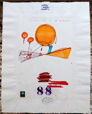 Viktor IV - Logboekblad uit 14de boek 'The Big Fool' verkocht voor € 10!