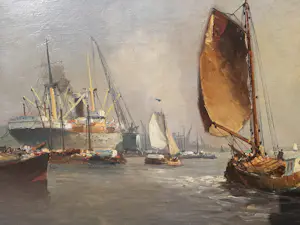 Marius de Jongere - havengezicht Rotterdam kopen? Bied vanaf 750!