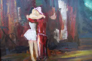 Paul Permeke - Pierrot en Ballerina kopen? Bied vanaf 500!