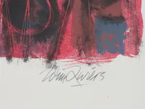 Wim Zwiers - Maskers - Kleurenlitho kopen? Bied vanaf 50!