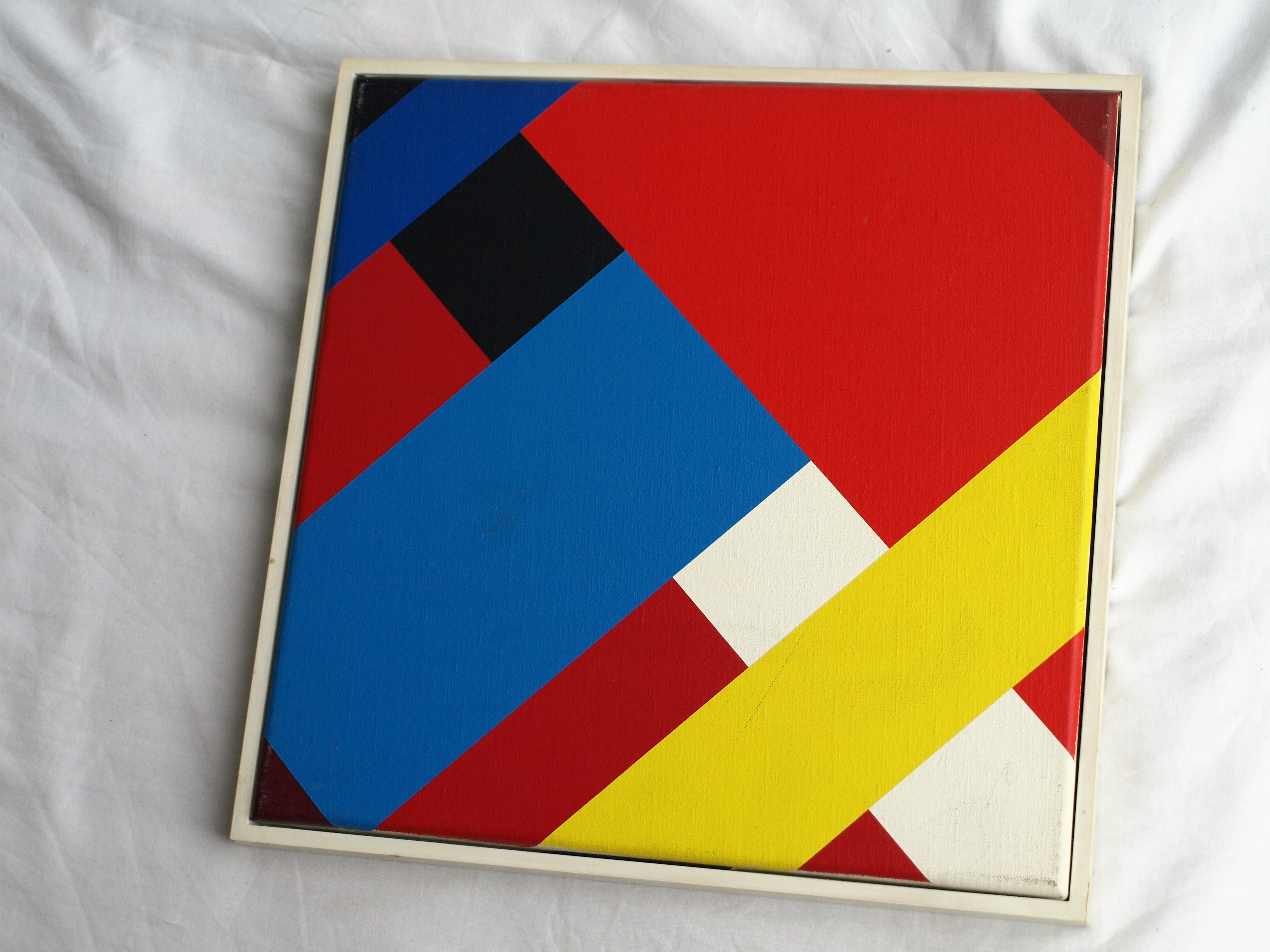 Nigel Kent - Acrylverf op doek – Zonder titel - Ingelijst - ca 1992 kopen? Bied vanaf 1!