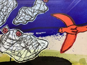 Corneille - Six Reives peints (Bruine vrouw) kopen? Bied vanaf 175!