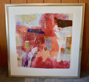 Bram Reijnders - Gemengde techniek - Abstract - Ingelijst (Zeer groot) kopen? Bied vanaf 165!