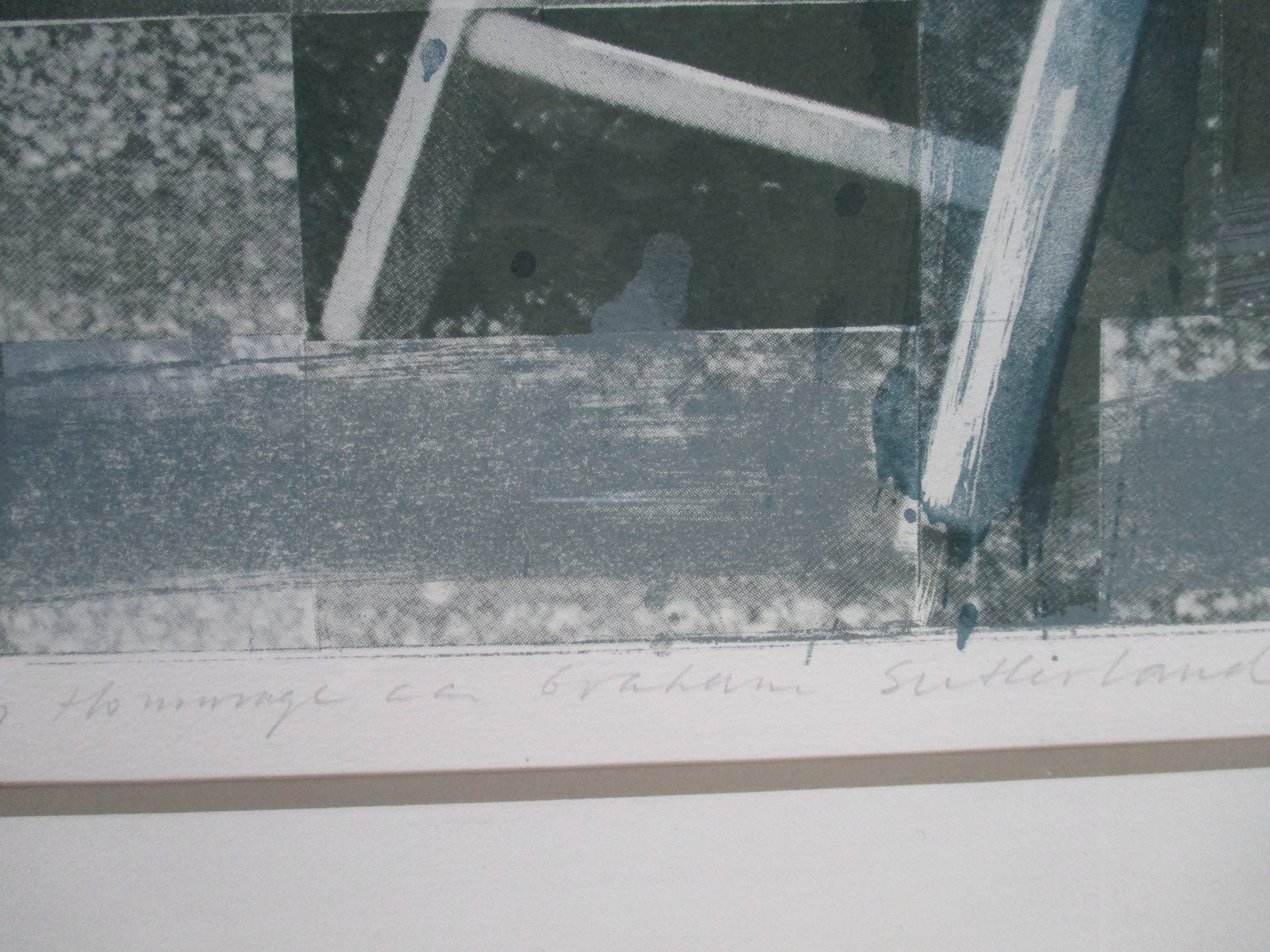 Joseph Cals - Ingelijste litho "Hommage aan Graham Sutherland" kopen? Bied vanaf 50!