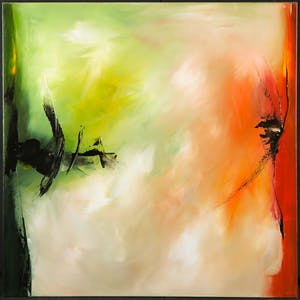 Christiane Middendorf - Acryl op doek, Abstract V (Groot) kopen? Bied vanaf 1!