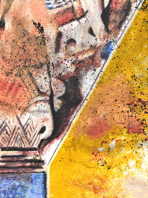 Gerti Bierenbroodspot - Paneel oker I kopen? Bied vanaf 150!