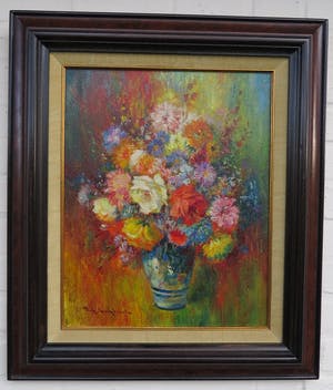 Achille Lombaert - Bloemen stilleven kopen? Bied vanaf 60!