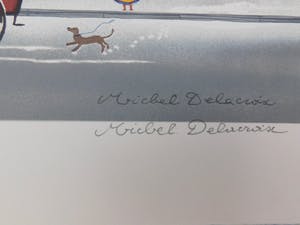 Michel Delacroix - La Neige sur la Seine kopen? Bied vanaf 45!