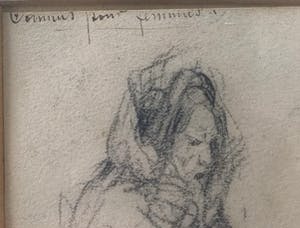 Theophile Alexandre Steinlen - Twee figuren, een brief voor mevrouw kopen? Bied vanaf 200!