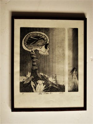 Henk Willemse - ETS geïnspireerd op het Chinees gedicht "Zwerm Sprinkhanen" van Hsu Chao kopen? Bied vanaf 1!