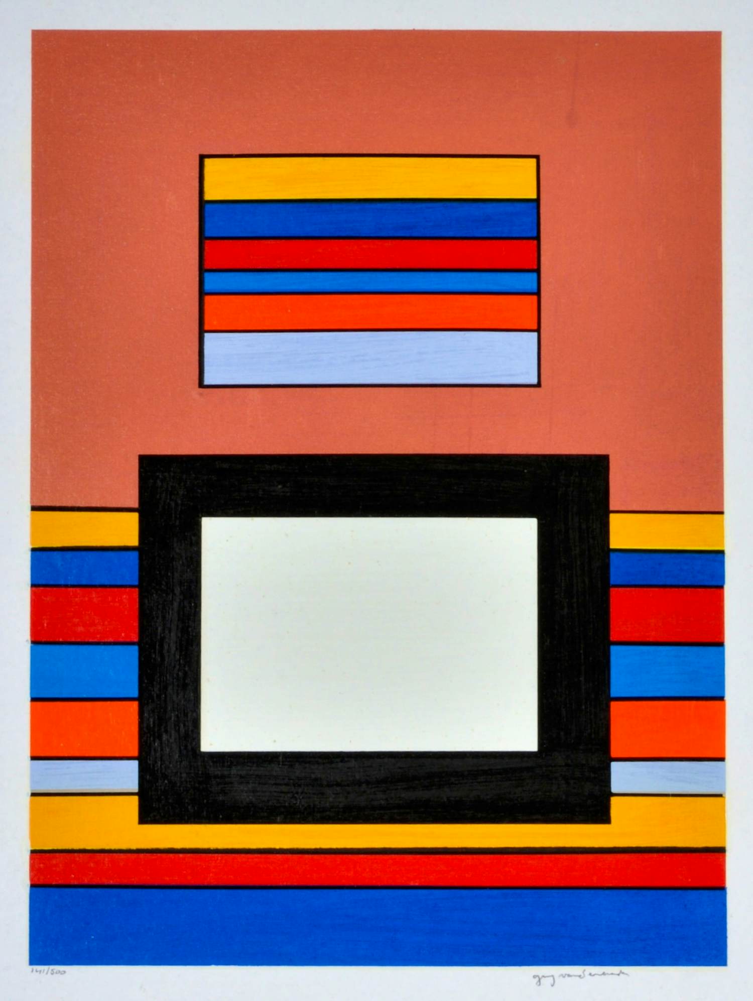 Guy Vandenbranden - Zeefdruk - Gesigneerd - 60x50 cm kopen? Bied vanaf 70!