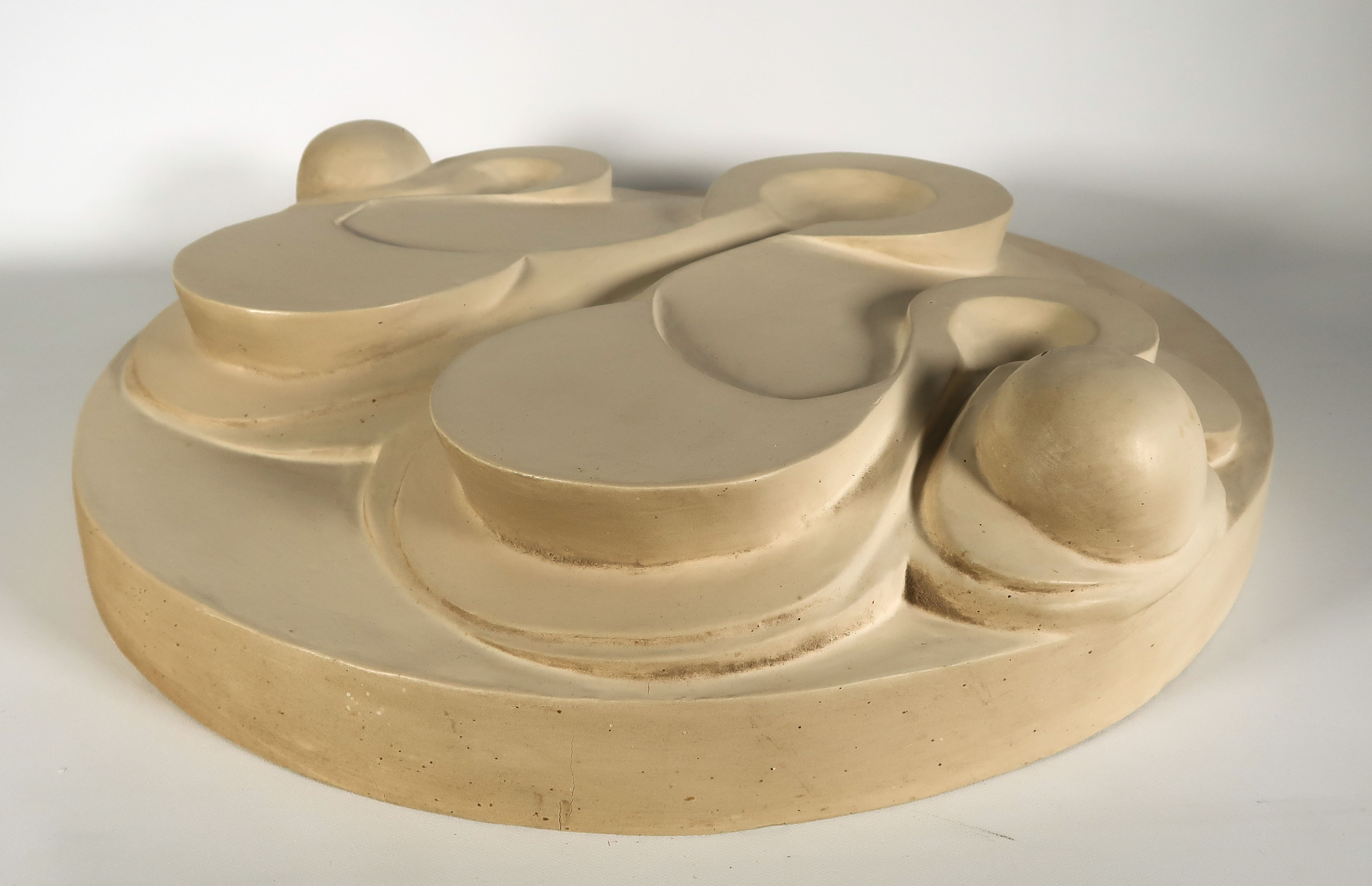 Toon Gielen - Beschilderd piepschuim, Medaillon kopen? Bied vanaf 1!