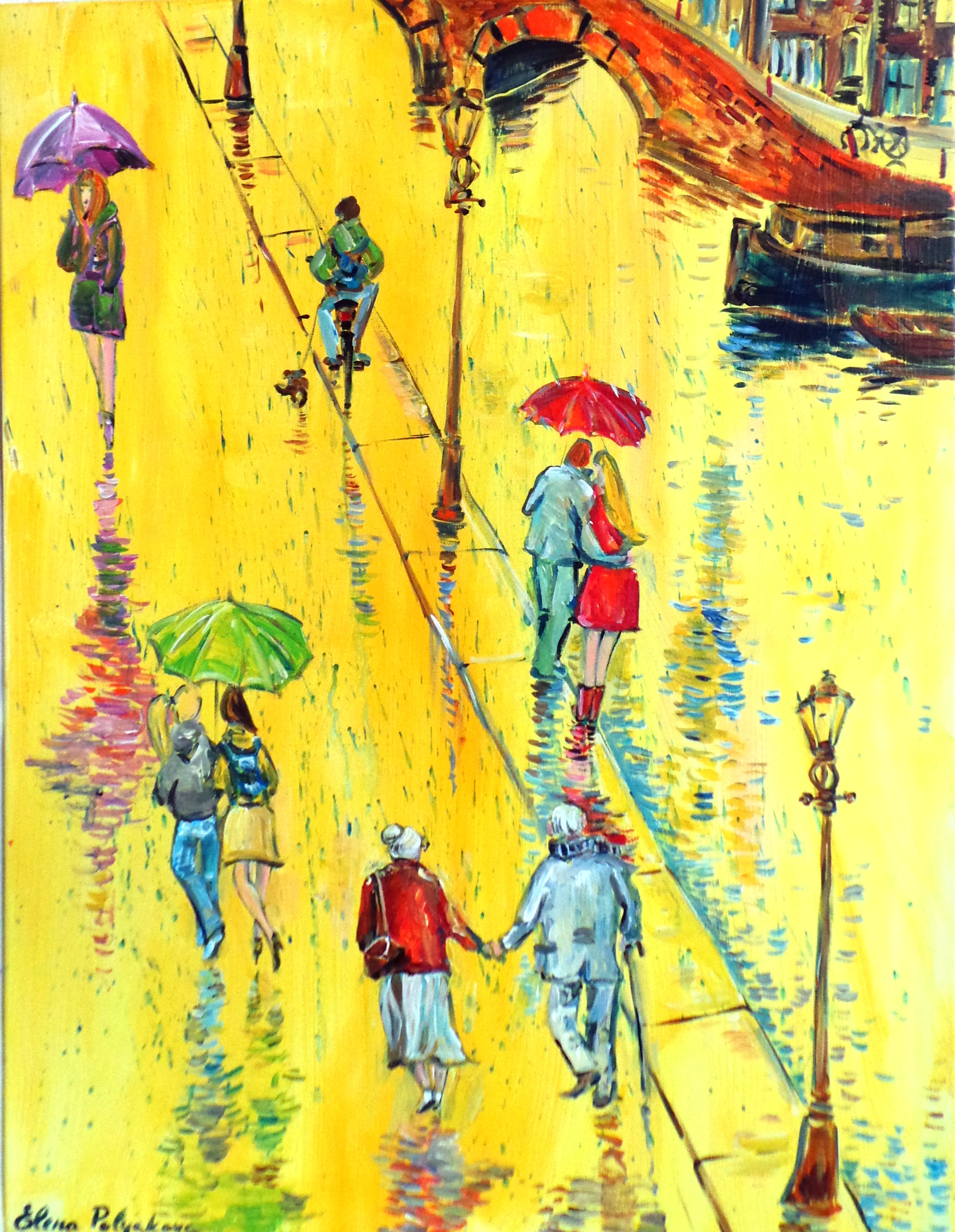 Elena Polyakova - Regendag in Amsterdam verkocht voor € 160!