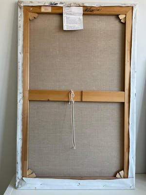 Arnout Killian - Life-size painting of intricate wedding dress kopen? Bied vanaf 650!